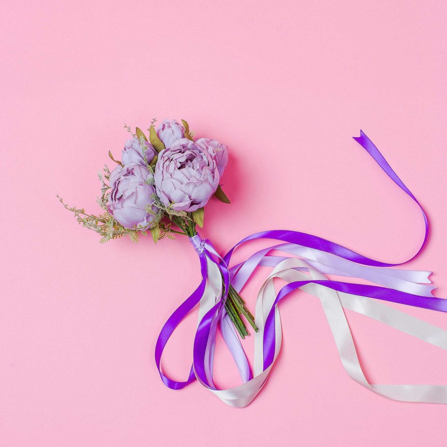 Bridal Crown and Glory Alvina Peony And Fern Bouquet