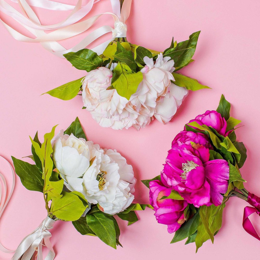 Bridal Crown and Glory Spring Oversize Peony Bouquet