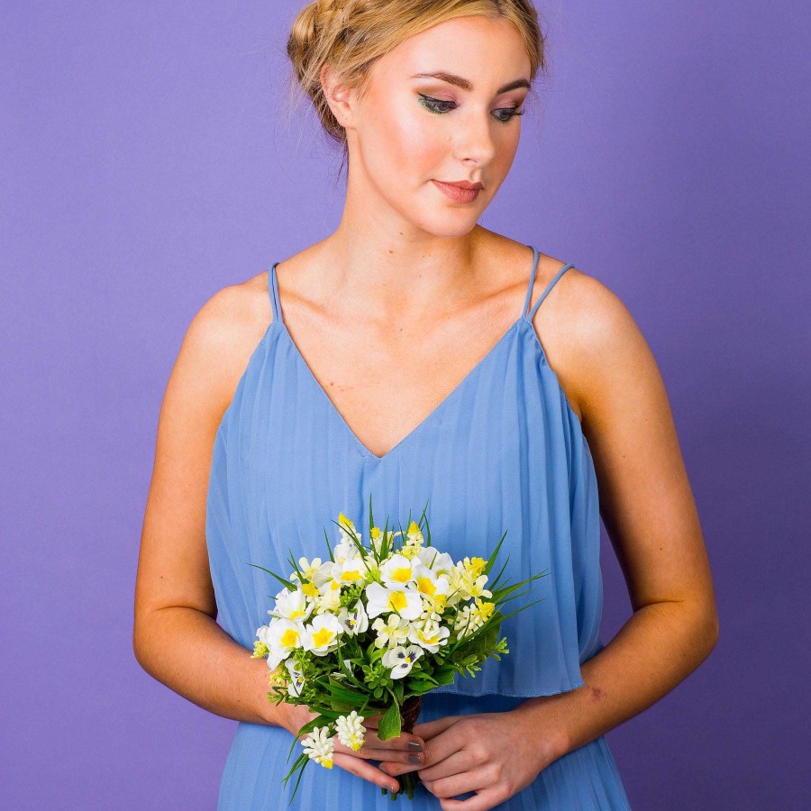 Bridal Crown and Glory Meadow Bouquet In Spring Posy Default Title