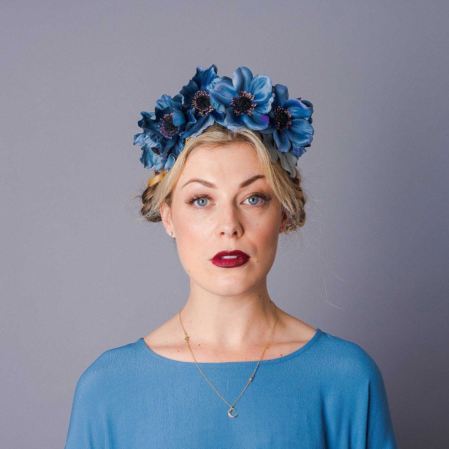 Hair Accessories Crown and Glory Aubrey Anemone Headband